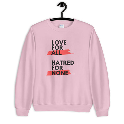Love For All Sweatshirt